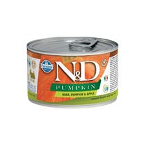 Farmina Natural & Delicious Pumpkin Mini Con Cinghiale Zucca E Mela Per Cani Adulti 140g
