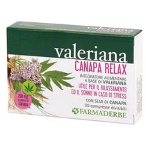 Valeriana Canapa Relax 30 Compresse Divisibili-2