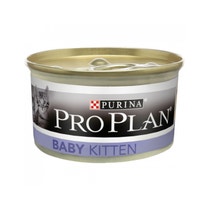 Purina Pro Plan Baby Kitten Mousse Pollo Lattina 85g-1