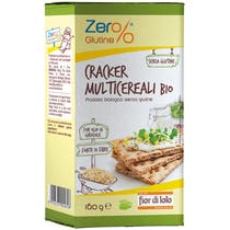 Fior Di Loto Zer% Crackers Multicereali Bio 160g-2
