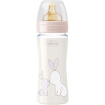Chicco Original Touch Tettarella Caucciu Vetro Girl 240ml - 1