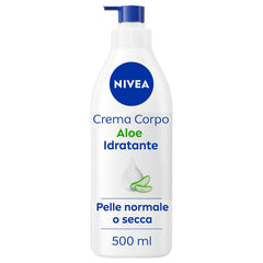Nivea Crema Corpo Nutriente Aloe Idratante 500ml Idratante E Profumata Con Aloe Vera-7