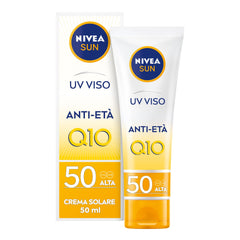 Nivea Sun Uv Viso Anti-età Fp50 50ml Crema Solare Viso Antirughe E Antimacchie Con Coenzima Q10-2