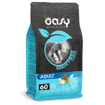Oasy Grain Free Formula Adult Pesce Cibo Secco per Gatti 7,5kg