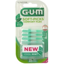 Gum Comfort Flex Mint Scovolini Interdentali 40 Pezzi-2