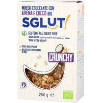 Sglut Crunchy Muesli di Avena e Cocco Senza Glutine 250g-2