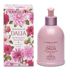 L'Erbolario Gel Detergente Viso & Mani Sfumature di Dalia 280ml-1