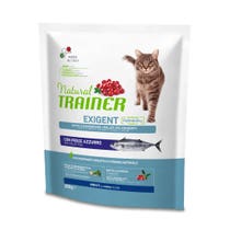 Natural Trainer Exigent Crocchette Con Pesce Azzurro Per Gatti Adulti Sacco 300g