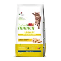 Natural Trainer Urinary Crocchette Con Pollo Per Gatti Adulti Sacco 1,5kg