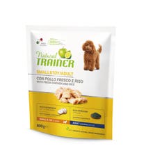 Natural Trainer Crocchette Al Pollo E Riso Per Cani Adulti Taglia Mini Sacco 0,8kg-2