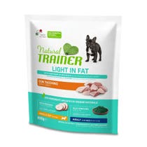 Natural Trainer Light In Fat Crocchette Tacchino Per Cani Adulti Taglia Mini 800g