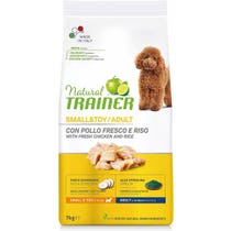 Natural Trainer Crocchette Pollo Cane Adult Small & Toy 7Kg-1