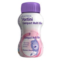 Nutricia Fortini Compact Multi Fibre Gusto Fragola 4x125g-1