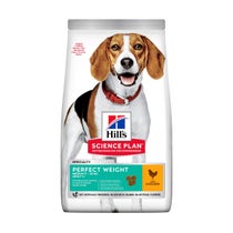 Hill's Science Plan Perfect Weight Crocchette Pollo Per Cani Taglia Media Sacco 12kg-2