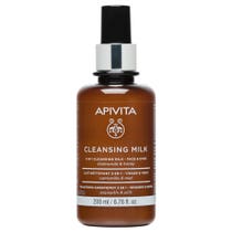 Apivita Latte Detergente Viso/Occhi 200ml-1