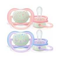 Philips Avent Succhietto Ultra Air Night Per Bambine 0-6 Mesi 2 Pezzi-1