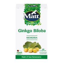 Matt Erboristeria Ginkgo Biloba 40 Compresse-1