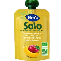 Hero Solo Frutta Frullata Mela e Banana 100% Bio 100g