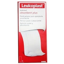 Leukoplast Absorbent Plus Medicazione Post Operatoria Assorbente 10x25cm 5 Pezzi-1