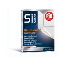 Pic Cerotto Post Operatorio Silicone 10x8cm 5 Pezzi-1
