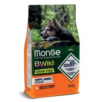 Monge B Wild Grain Free Con Anatra/Patate Cibo Secco Per Cuccioli Sacco 12Kg-2