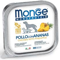 Monge Monoprotein Pollo Con Ananas Cibo Umido Per Cani Adulti 150g-2