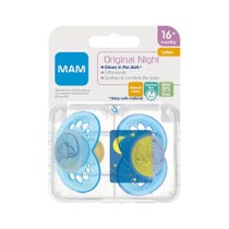 Mam Succhietto Night Caucciù Doppio Maschio 16Mesi+ - 2