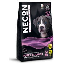Necon Zero Grain Puppy E Junior Crocchette Pesce E Piselli Per Cani Cuccioli Sacco 12kg-2