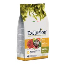 Exclusion Mediterraneo Monoprotein Formula Noble Grain Beef Crocchette Con Manzo Per Cani Adulti Taglia Media Sacco 12kg-2