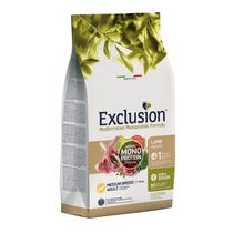 Exclusion Mediterraneo Monoprotein Formula Noble Grain Lamb Crocchette Con Agnello Per Cani Adulti Taglia Media Sacco 12kg-2