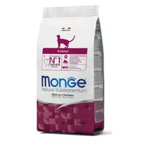 Monge Natural Superpremium Indoor Ricco In Pollo Cibo Secco Gatti Adulti Sacco 1,5kg