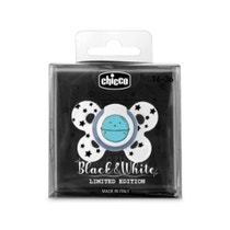 Chicco Succhietto Comfort Black E White Silicone 16-36 Mesi 1 Pezzo - 2