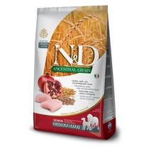 Farmina N&D Ancestral Grain Pollo E Melograno Cani Senior Taglia Media E Grande Sacco 2,5kg-1