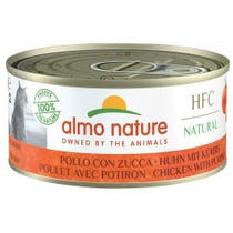 Almo Nature HFC Natural Cibo Umido Pollo Con Zucca Per Gatti Adulti Scatoletta 150g-2