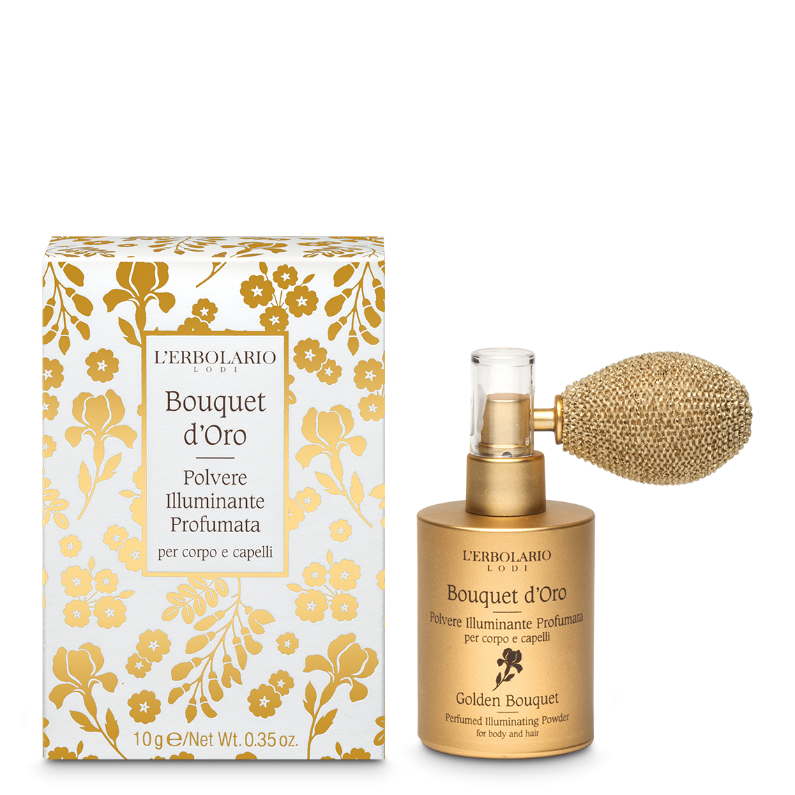 L'Erbolario Polvere Illuminante Profumata Bouquet D'Oro 10g-1