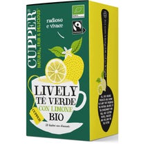 Cupper Tè Verde Limone Bio 20 Filtri 35g-1