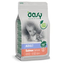 Oasy Lifestage Adult Salmone Cibo Secco Per Gatti 300g