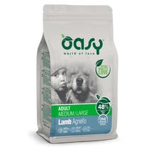 Oasy Dry Monoproteico Cane Adult Medium Large Agnello 12kg-1