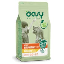 Oasy Cane Adult Performance Crocchette Con Pollo Per Cani Sacco 12 Kg