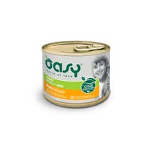 Oasy Grain Free Cibo Umido Per Cani Adulti Maiale Taglia Small/Mini 200g