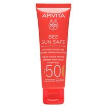 Apivita Bee Sun Safe Crema Viso Colorata SPF50 Anti-Macchia&Anti-Age 50ml-1