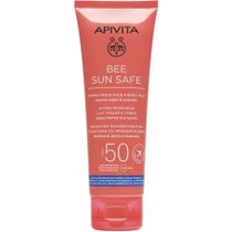 Apivita Bee Sun Safe Hydra Fresh Latte Solare SPF50 Viso Corpo 100ml-1