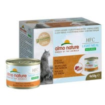 Almo Nature Natural Light Meal Cibo Umido Pollo E Tonno Per Gatti Adulti 4x50g-2