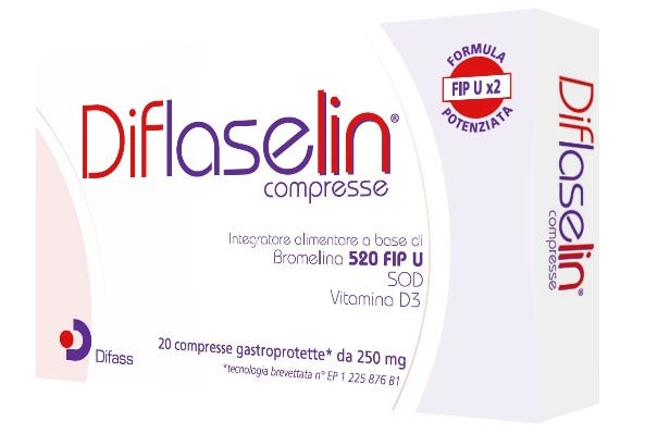 Diflaselin 20 Compresse Gastroprotette 250 mg