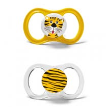 J Bimbi Succhietto Smile Ultraventilato Tigre Maschio 1 Pezzo 16 Mesi+ - 1