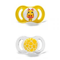 J Bimbi Succhietto Smile Ultraventilato Giraffa Femmina 1 Pezzo 2-6 Mesi - 1