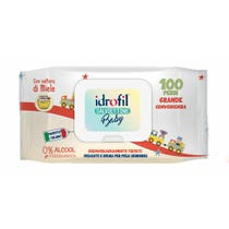 Idrofil Salviette Baby Nettare di Miele 100 Pezzi