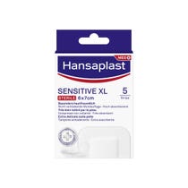 Hansaplast Cerotti Sensitive XL 5 Pezzi 6x7cm - 1