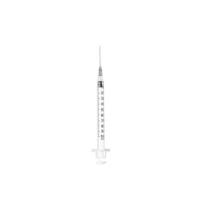 Meds Siringa Insulina Ago Gauge 25 Fisso Monouso Sterile 25mm 1ml-1