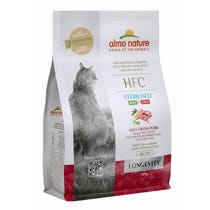 Almo Nature HFC Longevity Cibo Secco Maiale Per Gatti Adulti Sterilizzati Sacco 300g-2